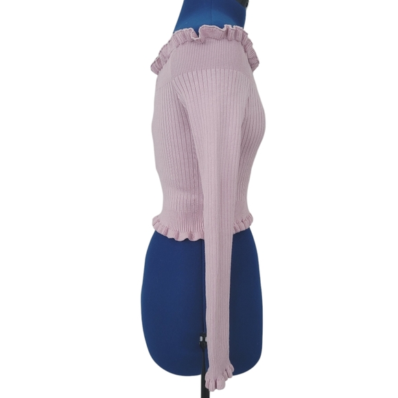 STYLE STATE off shoulder ribbed knit top - Picture 5 of 7